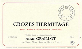 Alain Graillot Crozes Hermitage Rouge 2020