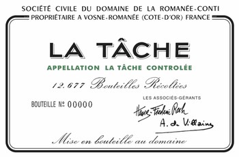 Domaine de la Romanee-Conti DRC La Tache Grand Cru 2020
