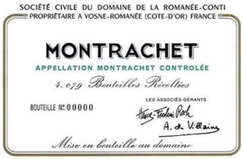 Domaine de la Romanee-Conti Le Montrachet Grand Cru DRC 2019