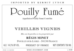 Regis Minet Pouilly Fume VV 2021