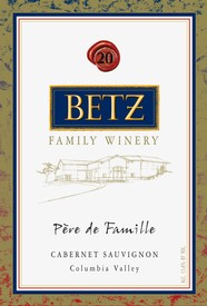 Betz Family Winery Pere de Famille Cabernet Sauvignon 2018