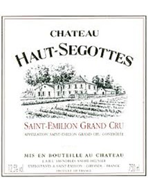 Chateau Haut-Segottes Saint Emilion Grand Cru 2019