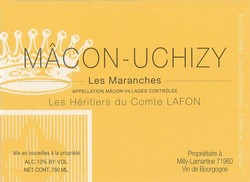 Heritiers du Comte Lafon Macon-Uchizy Les Maranches 2021