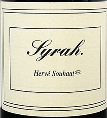 Herve Souhaut Syrah 2020