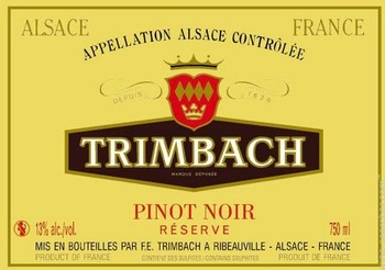 Trimbach Pinot Noir Reserve Personnelle 2015