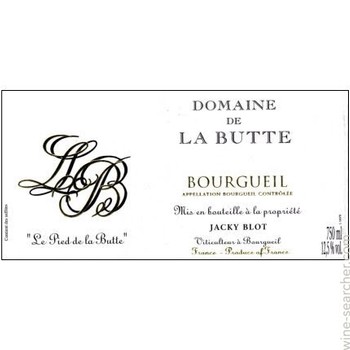 Domaine de la Butte La Pied de la Butte 2018