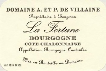 Domaine A. & P. de Villaine La Fortune Cote Chalonnaise 2017