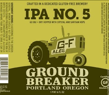 Ground Breaker IPA No 5 12oz Can