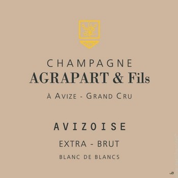 Champagne Agrapart & Fils Champagne Avizoise Extra Brut Grand Cru Blanc de Blancs 2012