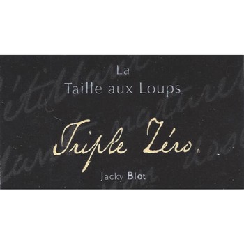 Domaine de la Taille Aux Loups Jacky Blot Triple Zero NV
