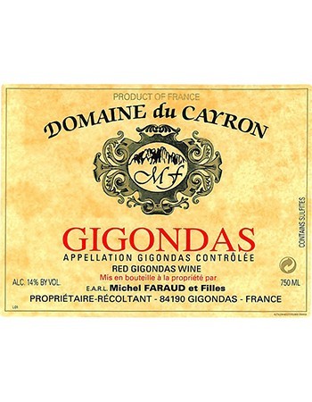 Domaine Cayron Gigondas 2017