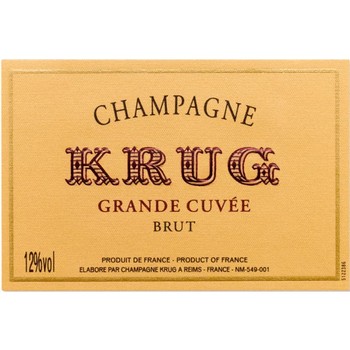 Krug Brut Grande Cuvee 375ML