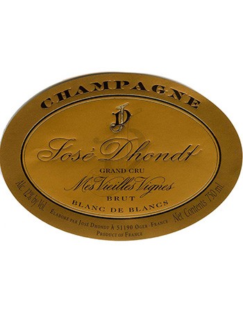 Jose Dhondt Champagne Blanc de Blancs Vieilles Vignes Grand Cru 2010