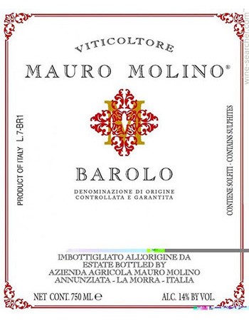 Mauro Molino Barolo 2012