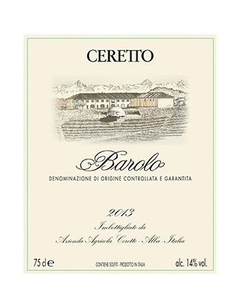 Ceretto Barolo 2016