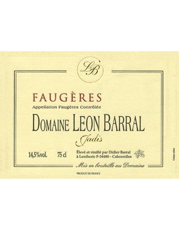 Domaine Leon Barral Faugeres Jadis 2014