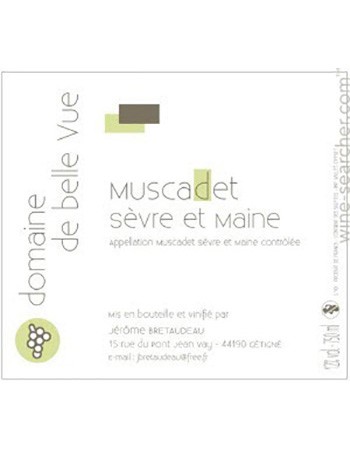 Domaine De Belle Vue Muscadet Sevre Et Maine 2015