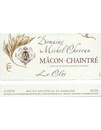 Domaine Cheveau Macon Chaintre