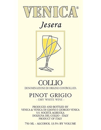 Venica & Venica Jesera Pinot Grigio 2016