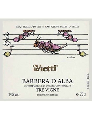 Vietti Barbera d'Alba Tre Vigne 2016