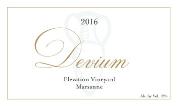 Devium French Creek Vineyard Marsanne 2016