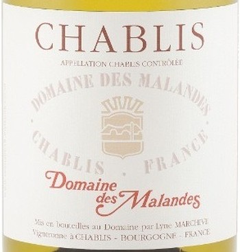 Domaine des Malandes Chablis 2021