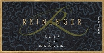 Reininger Syrah 2013