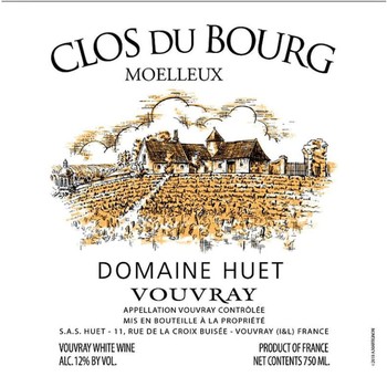 Domaine Huet Vouvray Moelleux Clos du Bourg 2002