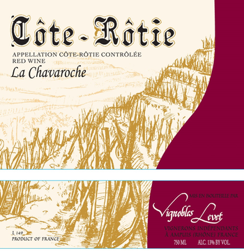 Bernard Levet Cote Rotie La Chavaroche 2019