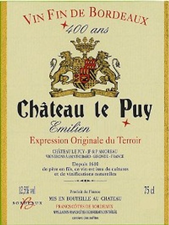 Chateau Le Puy Emilien 2015