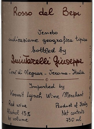 Quintarelli Rosso Del Bepi 2014