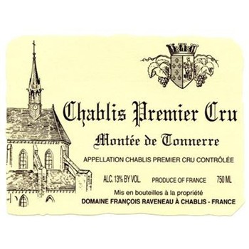 Domaine Francois Raveneau Chablis Montee de Tonnerre Premier Cru 2022