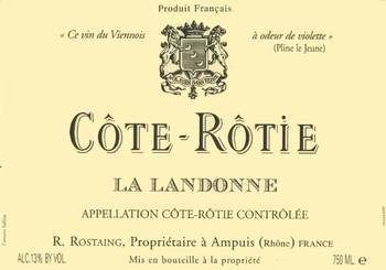 Domaine Rostaing Cote-Rotie La Landonne 2023