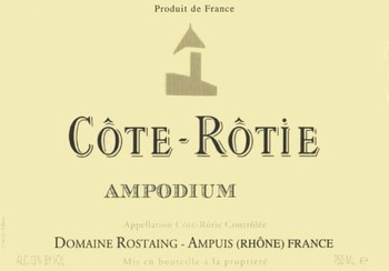 Rene Rostaing Cote-Rotie Ampodium 2017