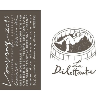 Catherine & Pierre Breton Vouvray La Dilettante 2015