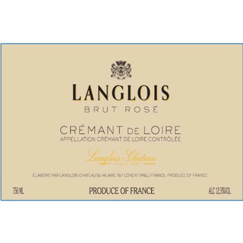 Langlois Chateau Cremant de Loire Brut Rose NV