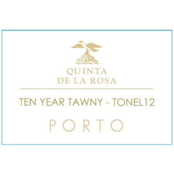 Quinta de la Rosa 10 Year Tawny Port Tonel 12 (500ML)