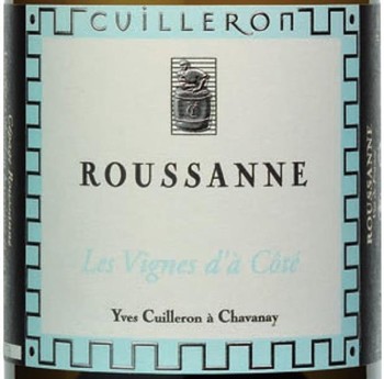 Yves Cuilleron Les Vignes d'a Cote Roussanne 2016
