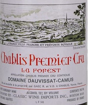 Domaine Dauvissat Chablis 1er Cru La Forest 2017