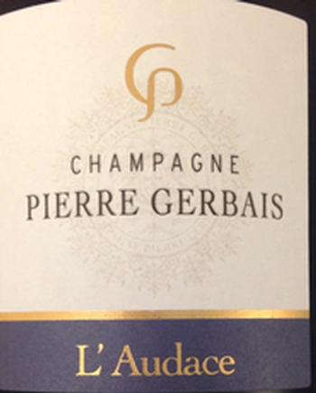 Pierre Gerbais Champagne Brut Nature L'Audace