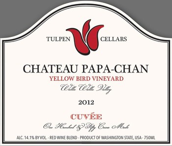 Tulpen Cellars Chateau Papa-Chan Cuvee 2013