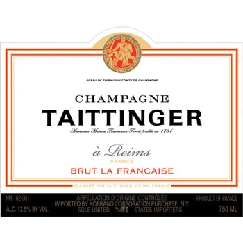 Taittinger Brut La Francaise 1.5 Liter Magnum NV