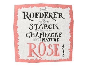 Louis Roederer Philippe Starck Brut Rose Nature 2015