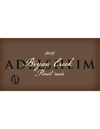 Adelsheim Bryan Creek Pinot Noir 2012