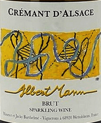 Albert Mann Cremant d'Alsace 2018