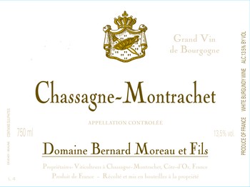 Domaine Moreau Chassagne-Montrachet 2018