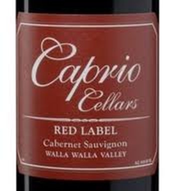 Caprio Cellars Red Label Cabernet 2021