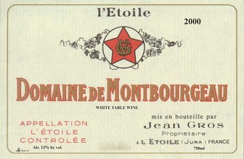 Domaine de Montbourgeau L'Etoile En Banode 2014