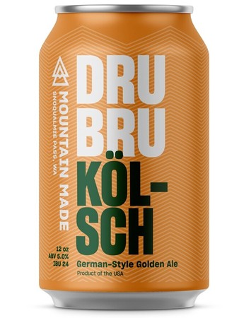 Dru Bru Kolsch 12oz Can