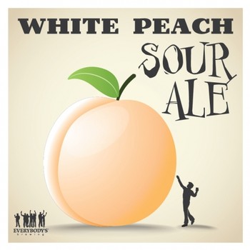 Everybody's Brewing White Peach Sour 12oz Can